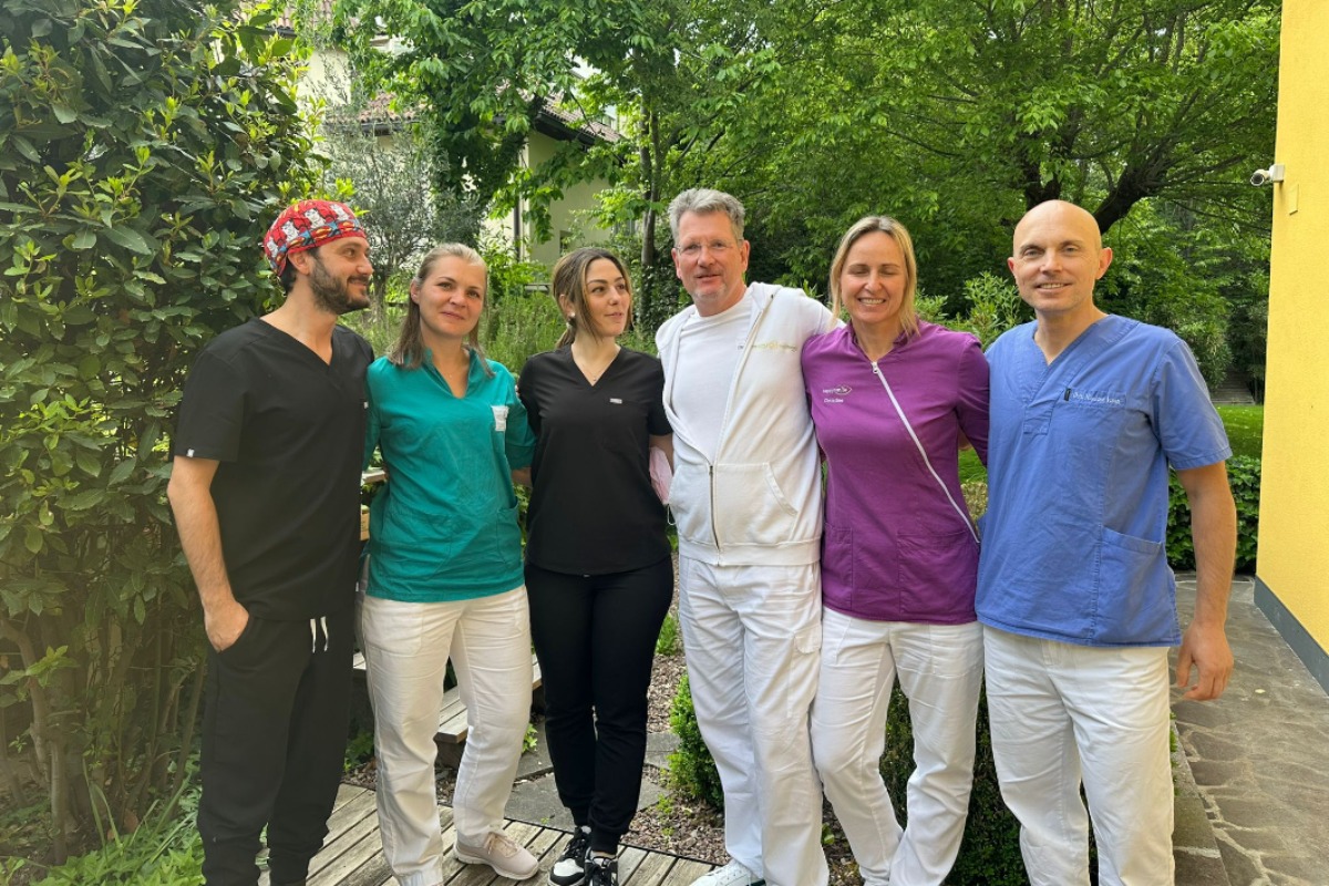 Dr.Obermair in Rom bei Prof. Pozzi